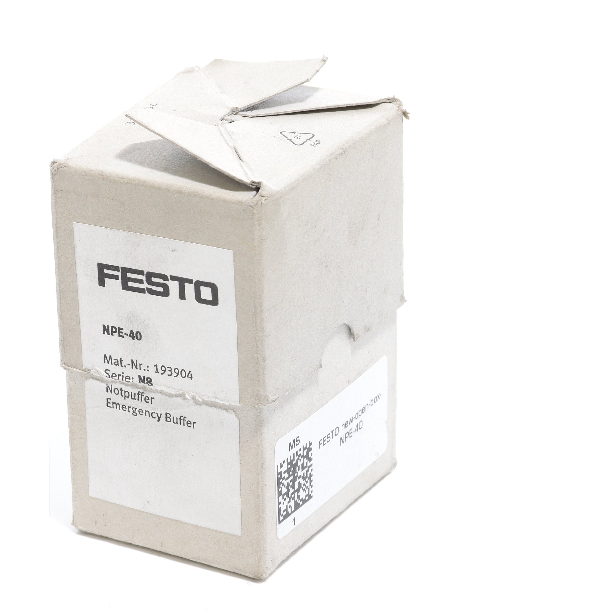 Emergency buffer 193904 New open Box